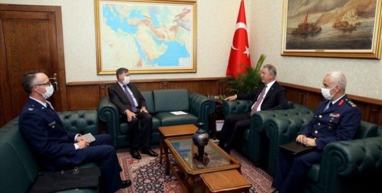 Bakan Akar ABD Ankara Büyükelçisi Satterfield'i kabul etti