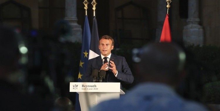 Macron: "4 Ağustos umutsuzluğa çarpan bir yıldırım gibiydi"