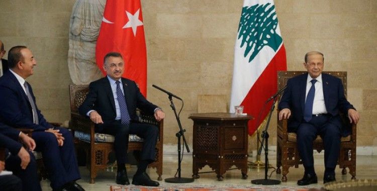 Cumhurbaşkanı Yardımcısı Oktay: Mersin Limanımızın Lübnan'ın hizmetinde olacağını ifade ettik