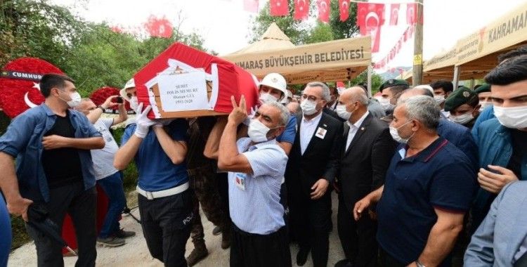 Şehit polis Osman Gül son yolculuğuna uğurlandı