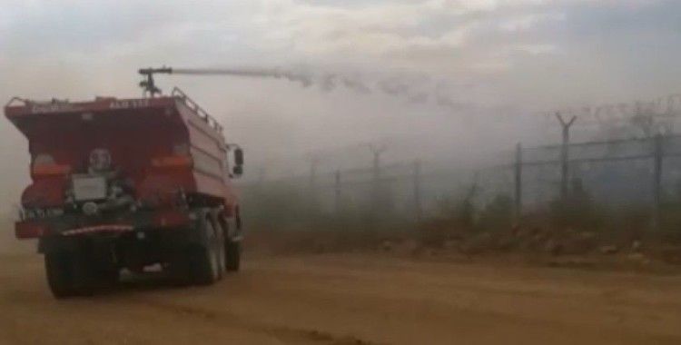 Bulgaristan'daki orman yangınının Türkiye'ye sıçraması önlendi