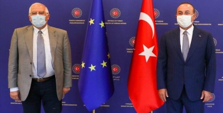 Dışişleri Bakanı Çavuşoğlu, AB Dış İlişkiler Yüksek Temsilcisi Borrell ile görüştü