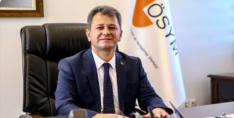 ÖSYM Başkanı Aygün: KPSS ve diğer sınavlarımızda Kovid-19 önlemlerine devam ediyoruz