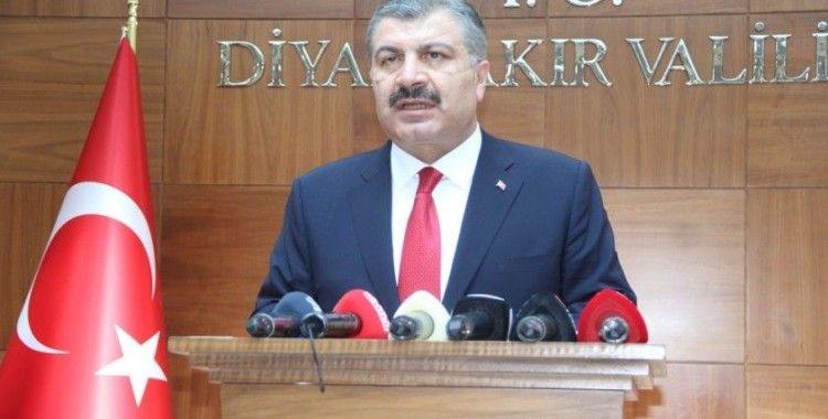 Sağlık Bakanı Koca’dan Diyarbakır’da flaş açıklamalar
