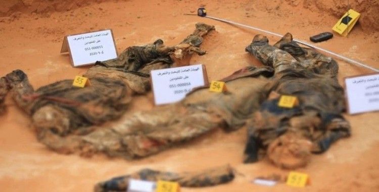 Libya'da Hafter'den kurtarılan Terhune'de ikinci toplu mezar bulundu