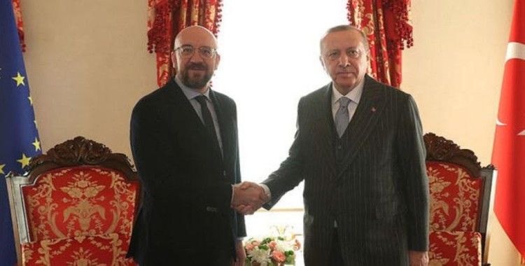 Cumhurbaşkanı Erdoğan, Avrupa Konseyi Başkanı ile görüştü