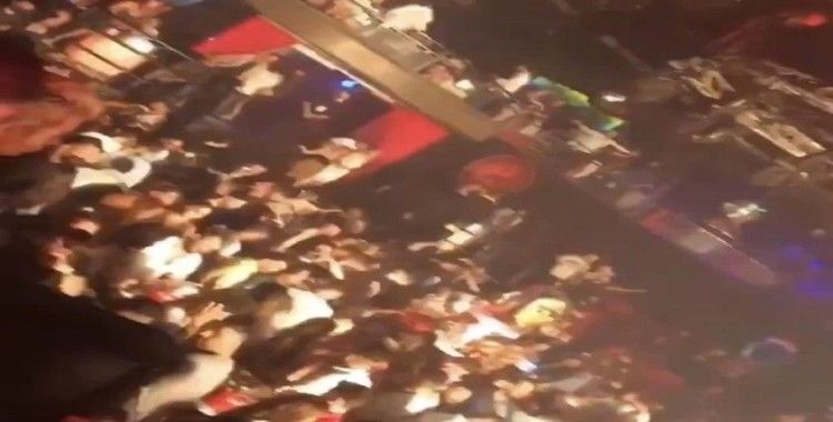 İstanbul’daki gece kulüplerinde korkutan görüntüler kamerada