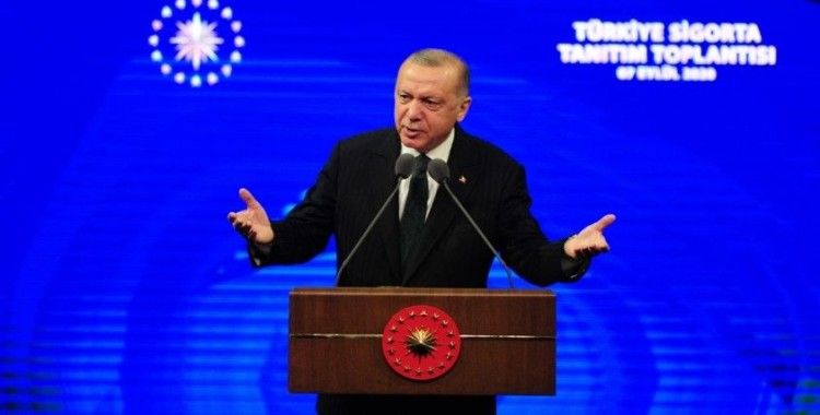 Cumhurbaşkanı Erdoğan, “Ülkemizin en büyük sigorta ve emeklilik şirketini tesis ediyoruz”