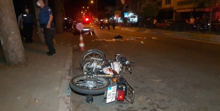Nazilli'de motosiklet kazası: 1 ölü