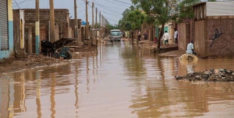 Sudan'ın başkenti Hartum'da şiddetli yağış