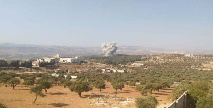 Rus savaş uçakları İdlib'e havadan saldırdı