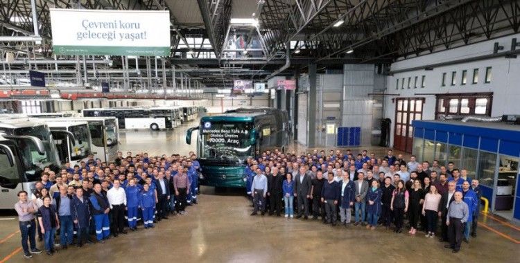 Mercedes-Benz Türk, 95 bininci otobüsünü üretti