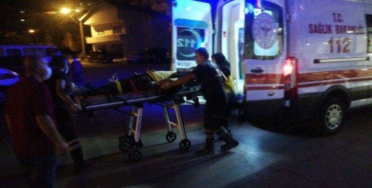 Ereğli'de motosiklet kazası: 1 yaralı