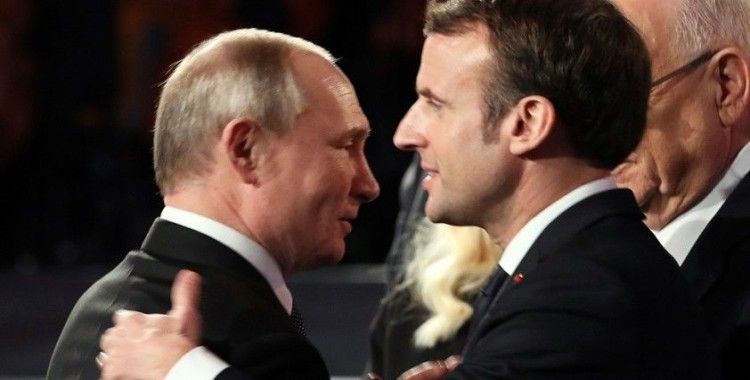 Putin ve Macron'dan telefon görüşmesi