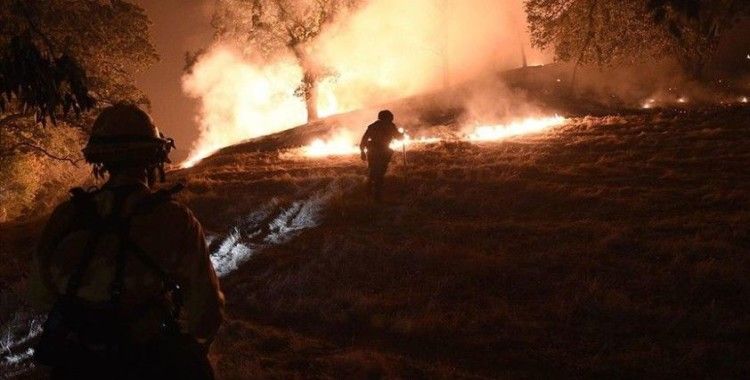 Trump, orman yangınlarının sürdüğü California'yı ziyaret etti