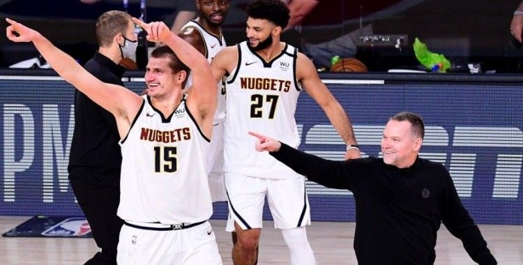NBA'de Nuggets Batı Konferansı finaline çıktı