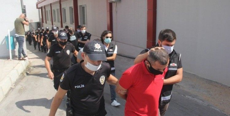 Adana'da suç örgütüne 13 tutuklama