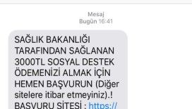 Bu mesaja sakın inanmayın