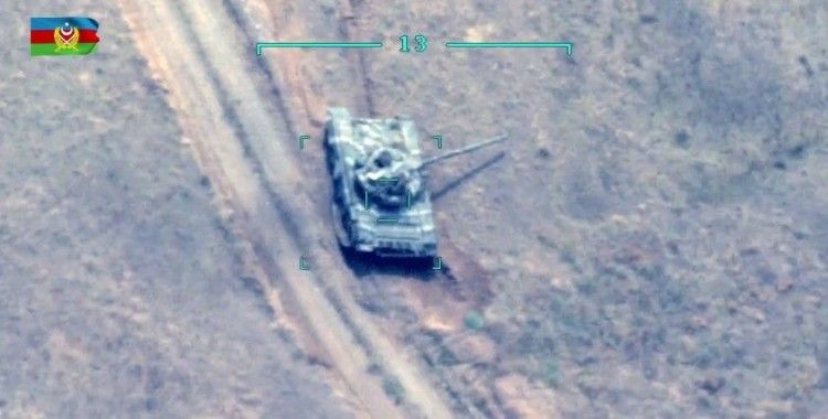 Azerbaycan, Ermenistan ordusuna ait 2 tankı daha vurdu