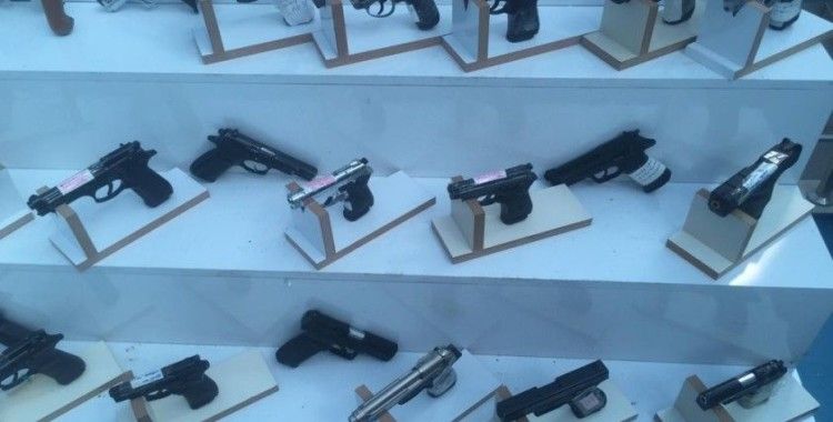 Adana'da 1 haftada 68 silah ele geçirildi