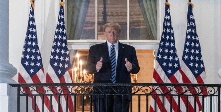 Kovid-19 tedavisi devam eden Trump'ın Oval Ofis'e gitmesi tepkilere neden oldu