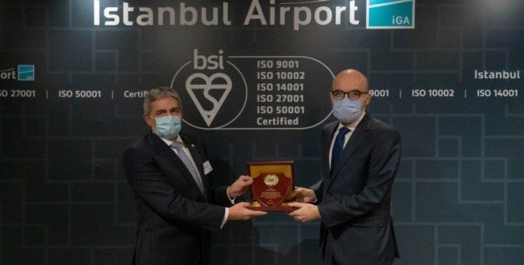 İstanbul Havalimanı uluslararası sertifikalara layık görüldü