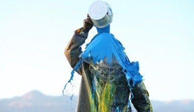 Profesörden Maske Performanslı Sergi