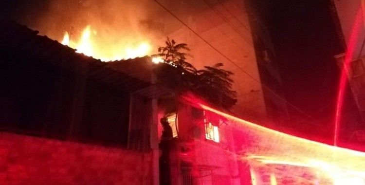 İzmir'deki korkunç yangında kuşlar telef oldu