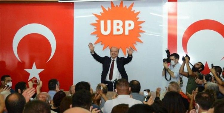 KKTC'de cumhurbaşkanlığı seçimlerinin ilk turunu önde tamamlayan Tatar: UBP zafer elde etti