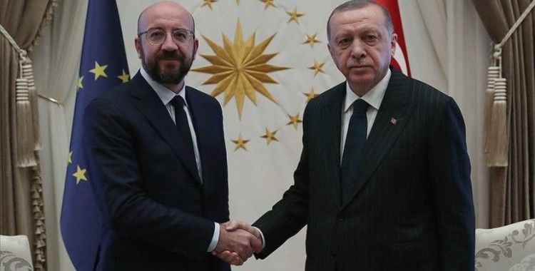 Erdoğan ve Michel Türkiye-AB ilişkilerini görüştü