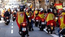 İspanya'da Madrid kısıtlamaları protesto edildi