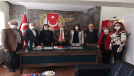 CHP'den Kayseri Büyükşehir Gazeteciler Cemiyetine ziyaret