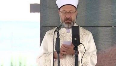 Diyanet İşleri Başkanı Erbaş'tan, sivillere saldıran Ermenistan'a tepki