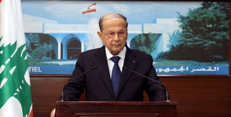 Lübnan Cumhurbaşkanı: 'İsrail'le müzakerelerin egemenlik haklarımızı koruyacak anlaşmayla sonuçlanmasını umuyoruz'