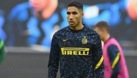 Inter'de Achraf Hakimi Kovid-19'a yakalandı 