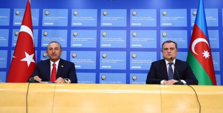Çavuşoğlu ve Bayramov Dağlık Karabağ'daki durumu görüştü