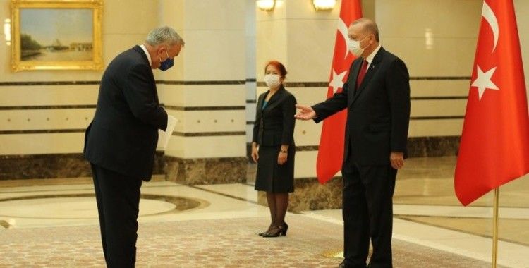 Cumhurbaşkanı Erdoğan, Almanya Büyükelçisini kabul etti