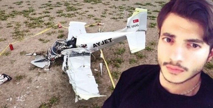 Büyükçekmece'de düşen uçağın genç pilotu hayatını kaybetti