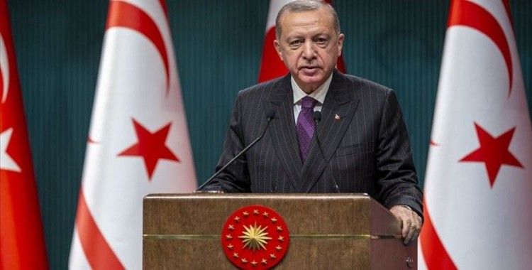 Cumhurbaşkanı Erdoğan: Türk tarafı Kıbrıs'ta adil, kalıcı ve sürdürülebilir bir çözümden yanadır