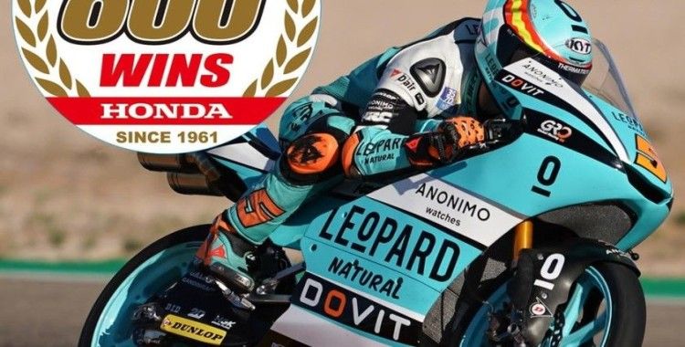 Honda MotoGP'de 800'üncü Grand Prix zaferine ulaştı