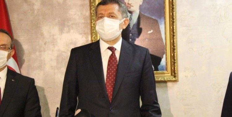 Milli Eğitim Bakanı Ziya Selçuk'tan yüz yüze eğitim açıklaması