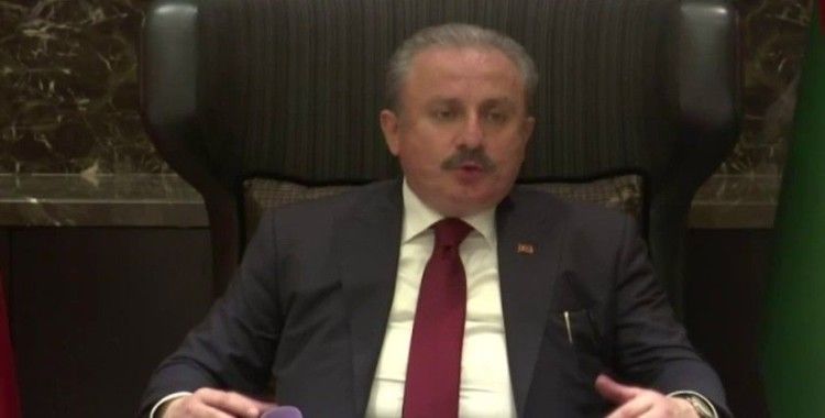TBMM Başkanı Mustafa Şentop'tan depreme dair açıklama