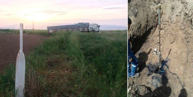 İzmir'de petrol boru hattında hırsızlık: Suçüstü yakalandılar
