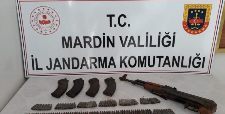 Mardin'de teröristlere ait mühimmat ele geçirildi