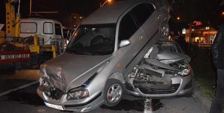 Malatya'da zincirleme kaza: 6 araç birbirine girdi