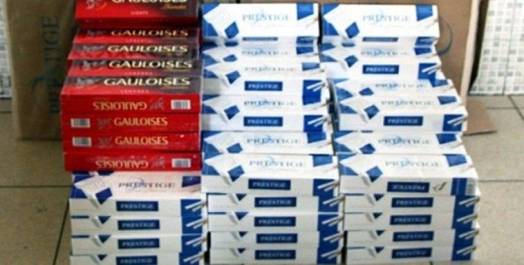 Hakkari'de 5 bin paket kaçak sigara ele geçirildi