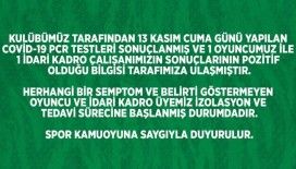 Frutti Extra Bursaspor’da 1’i oyuncu 2 kişinin Covid-19 testi pozitif çıktı