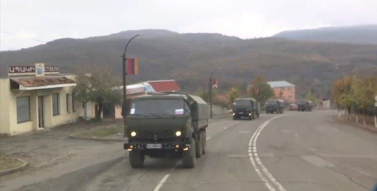 Rus Barış Gücü askerleri Dağlık Karabağ'da devriyelere başladı