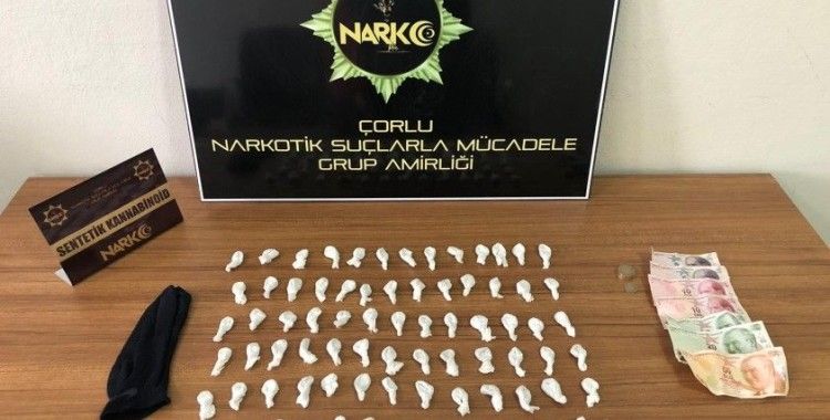 Tekirdağ'da uyuşturucu satıcılarına operasyon: 2 gözaltı