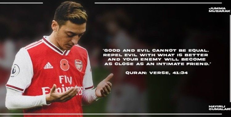 Mesut Özil'den İslam karşıtlığını iyilikle etkisiz hale getirme çağrısı